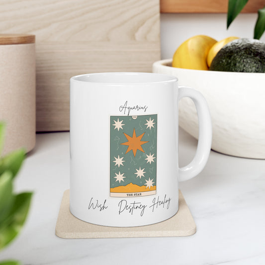 Star Card Ceramic Mug