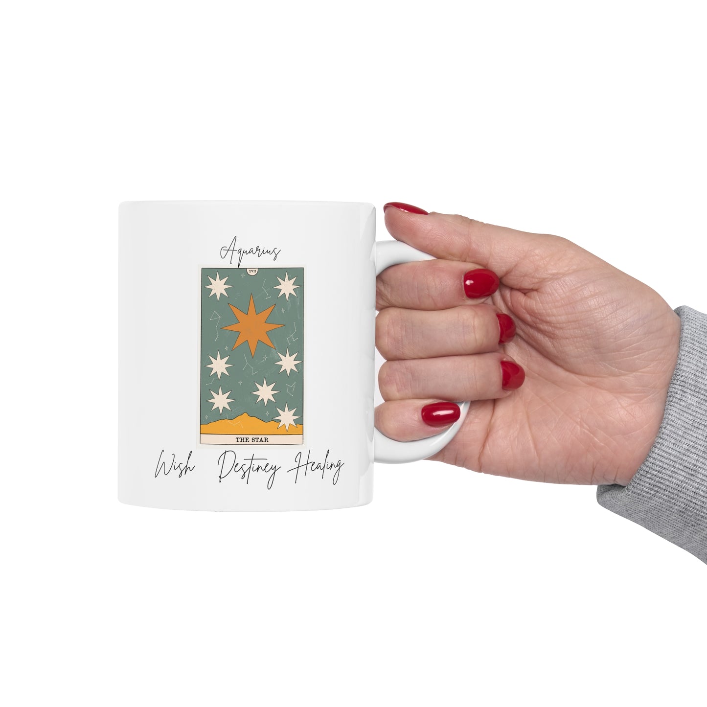 Star Card Ceramic Mug