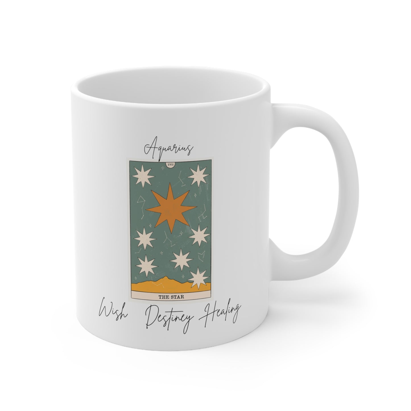 Star Card Ceramic Mug