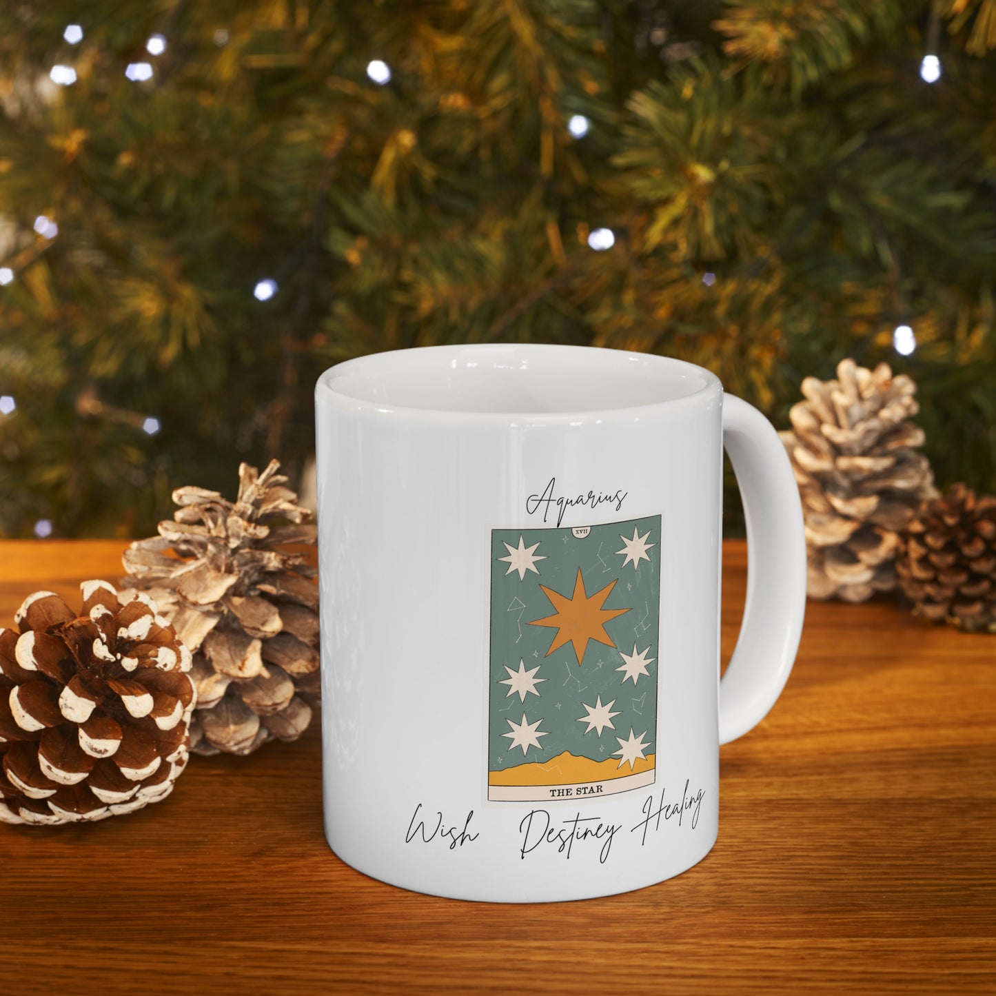 Star Card Ceramic Mug