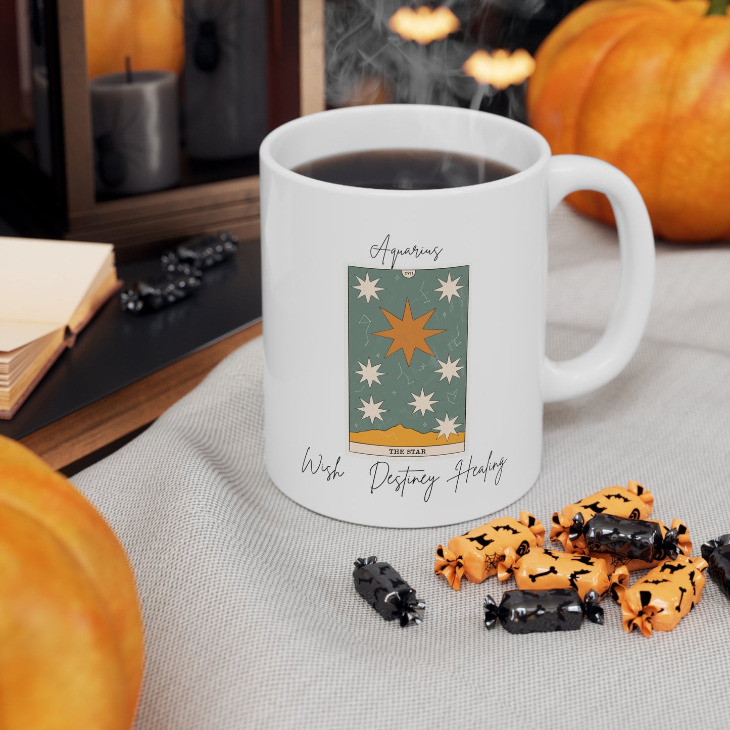 Star Card Ceramic Mug