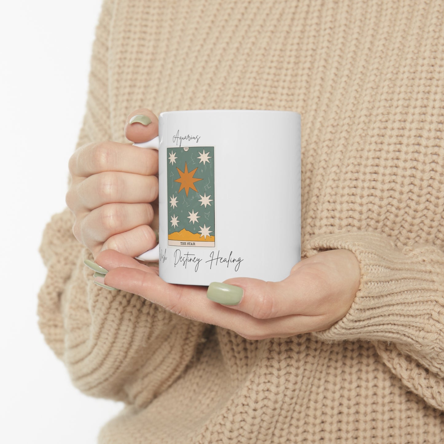 Star Card Ceramic Mug