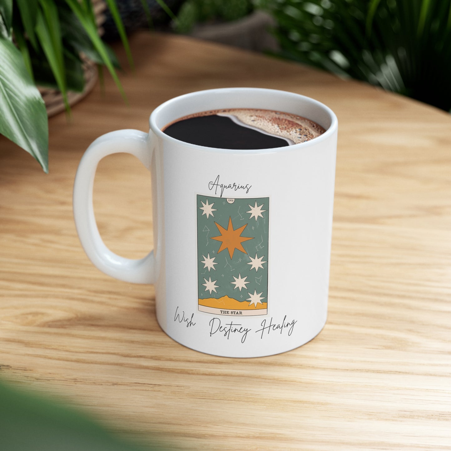 Star Card Ceramic Mug