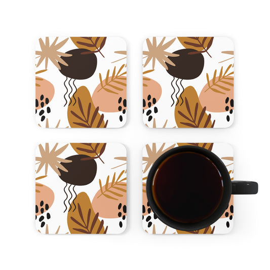 Corkwood Coaster Set