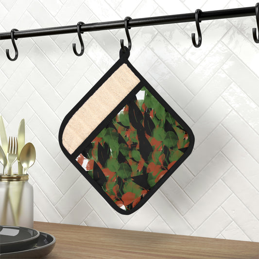 AV print Seven Pot Holder with Pocket