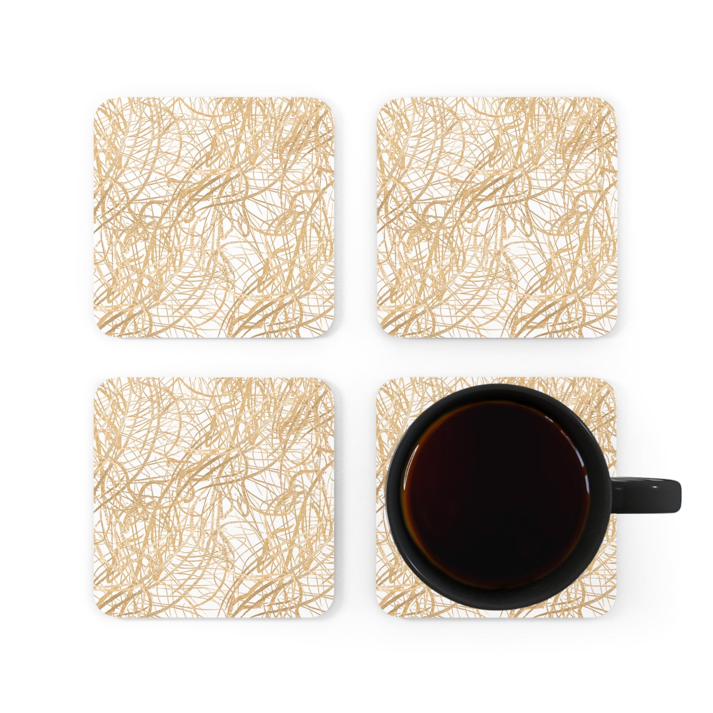 Corkwood Coaster Set