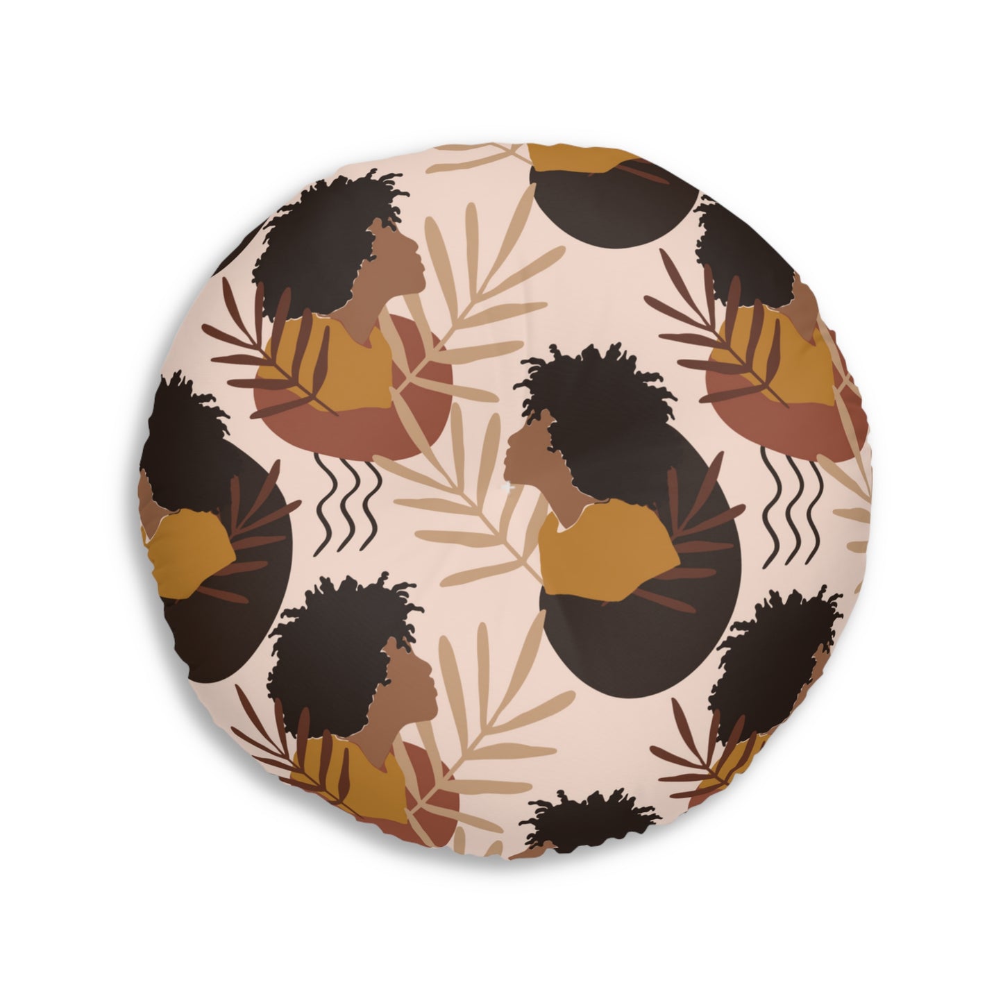 Tufted Floor Pillow, Round