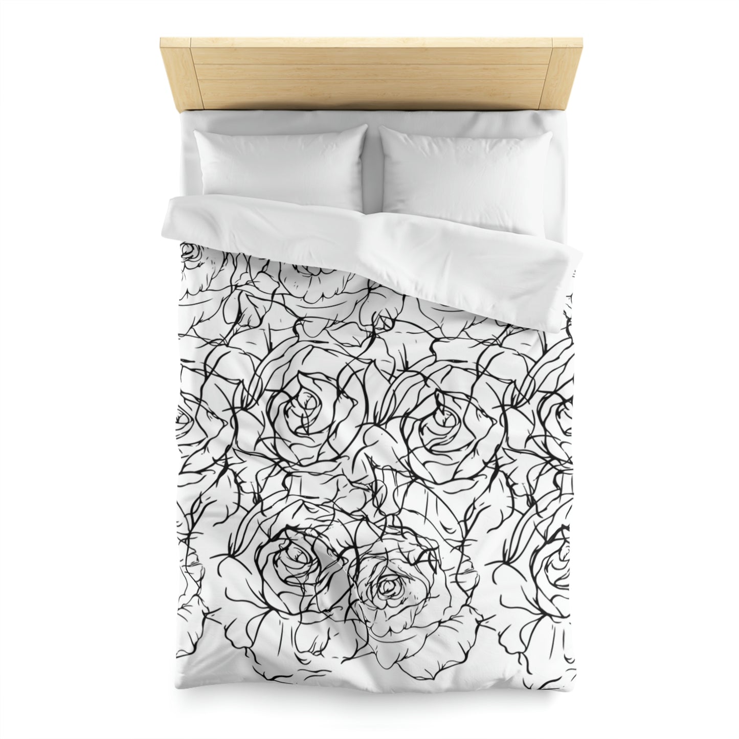 AV Print Three Microfiber Duvet Cover