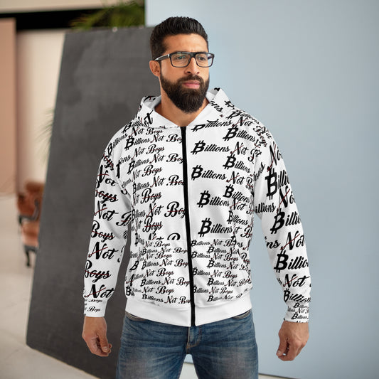 BNB Staple Print Three AOP Unisex Zip Hoodie