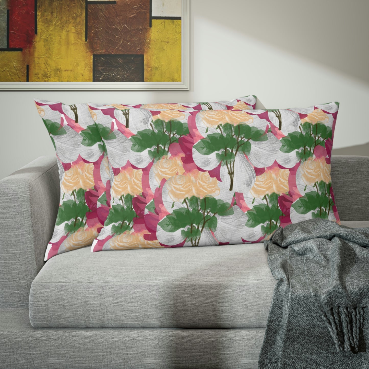 AV Print Two Pillow Sham