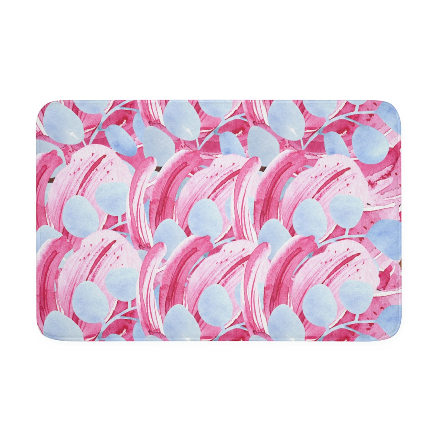 AV Print Four Memory Foam Bath Mat