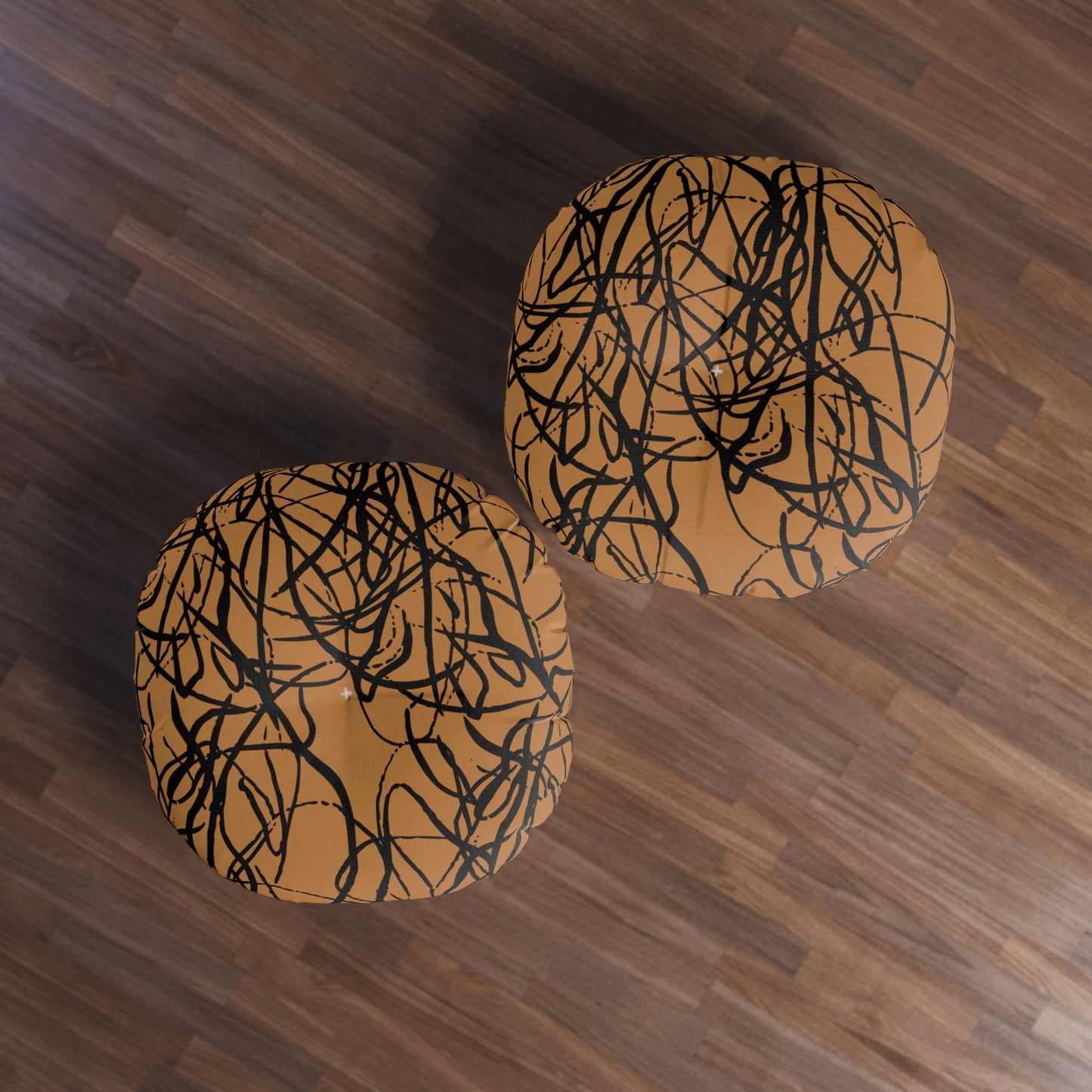 Tufted Floor Pillow, Round