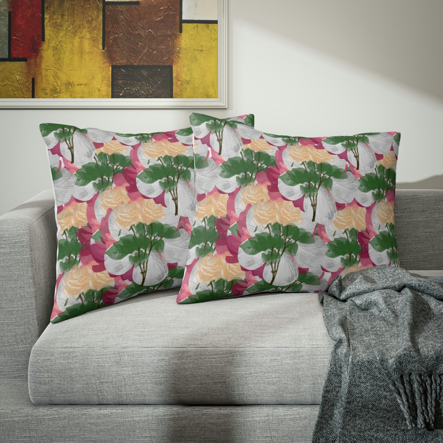 AV Print Two Pillow Sham