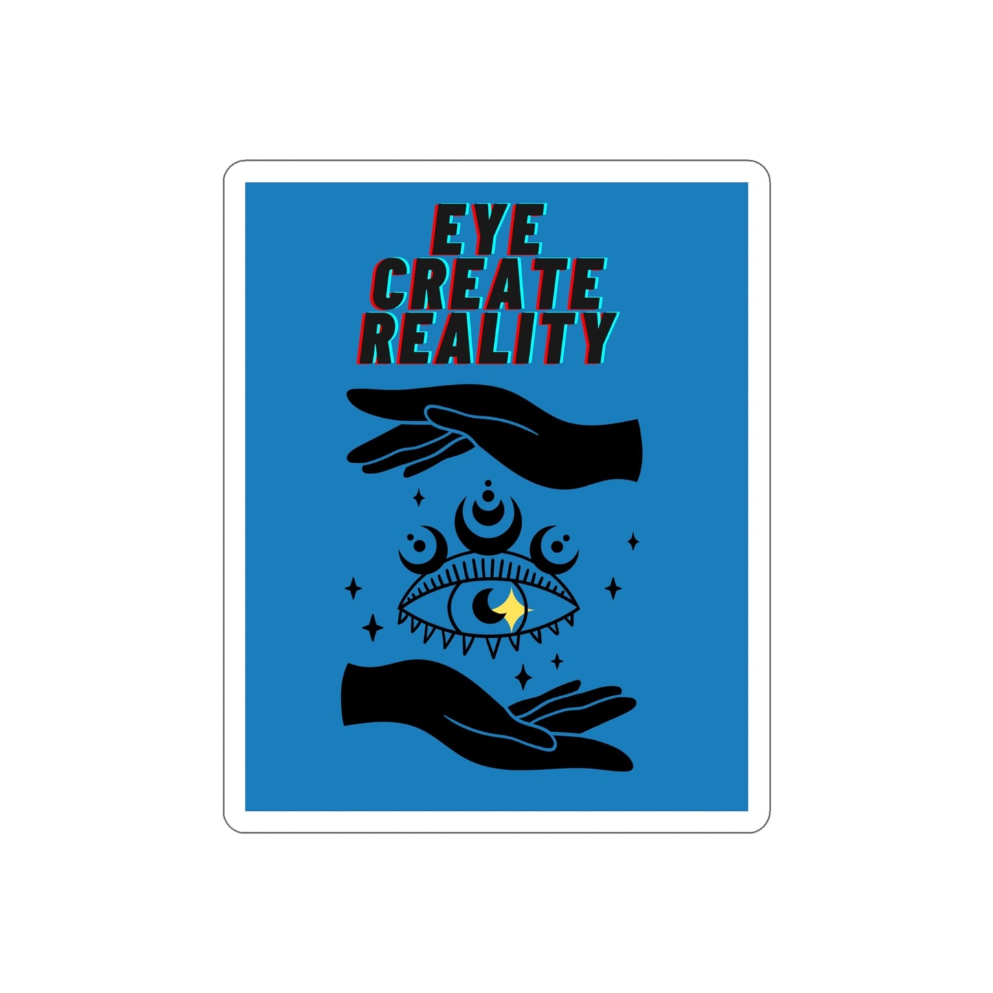 EYE Create Reality  Die-Cut Stickers