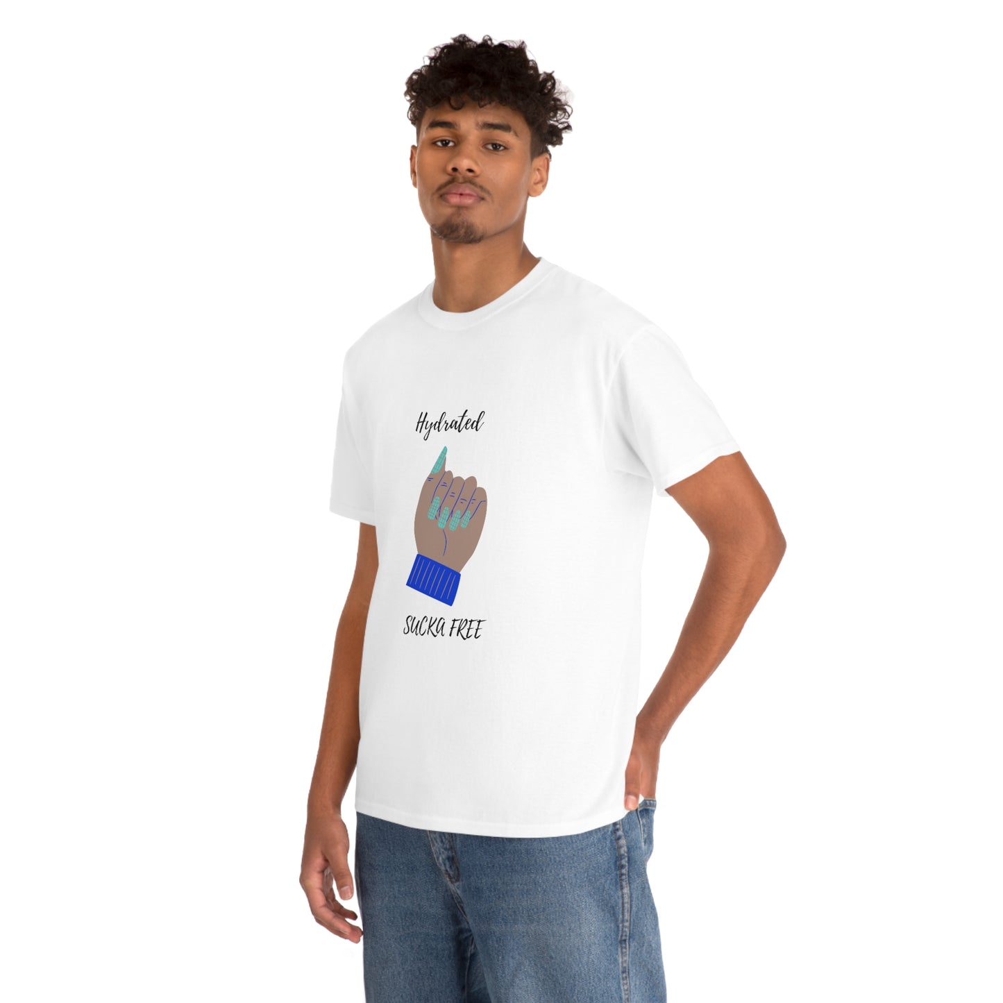 Hydrates & SUCKA Free Unisex Heavy Cotton Tee