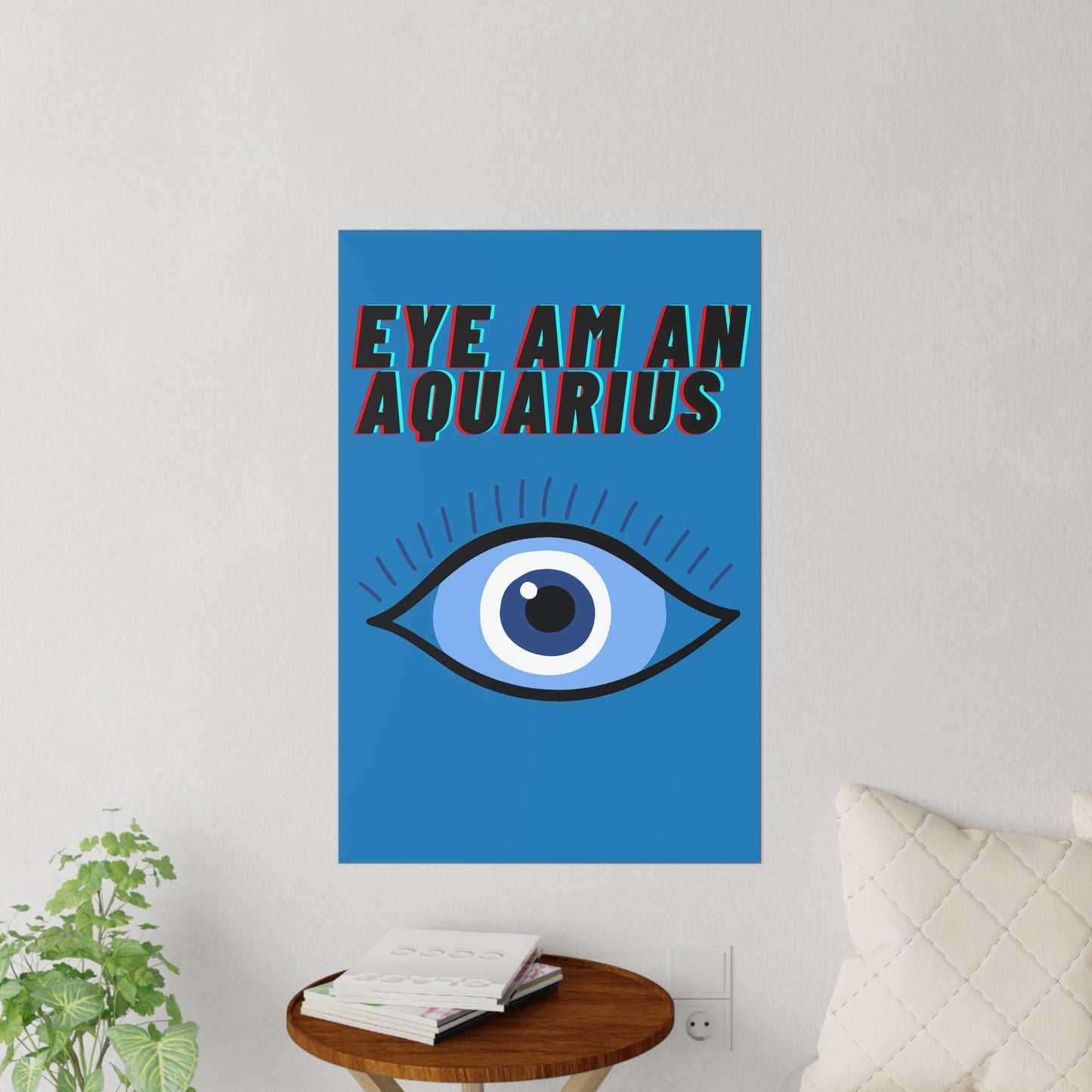 Eye Am An Aquarius Wall Decals