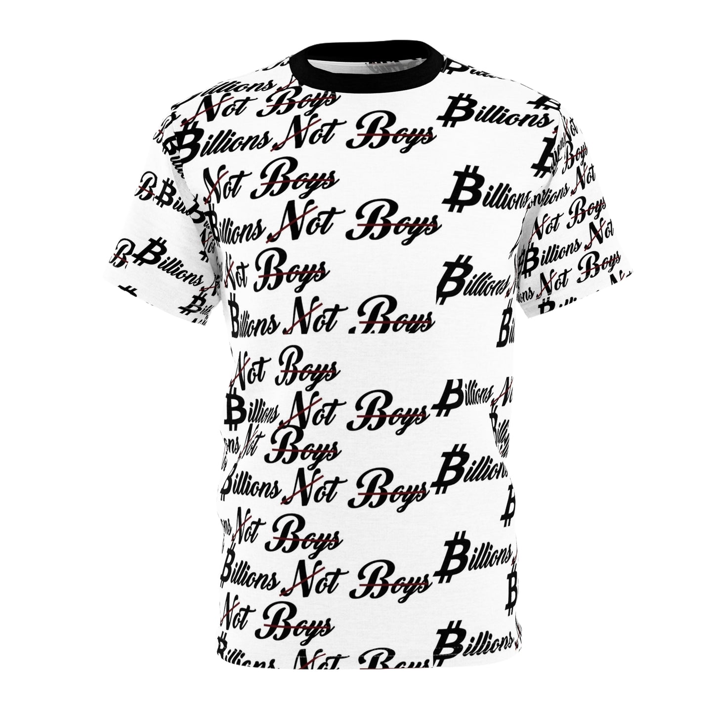 BNB Staple Print Three Unisex AOP Unisex Tee