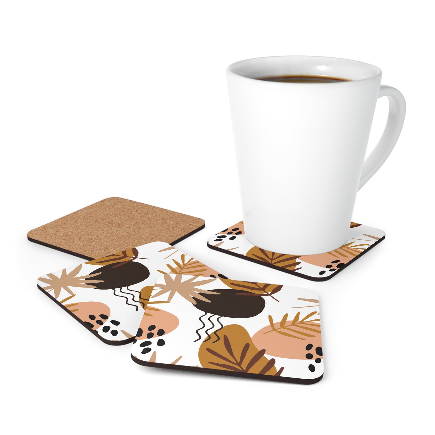 Corkwood Coaster Set