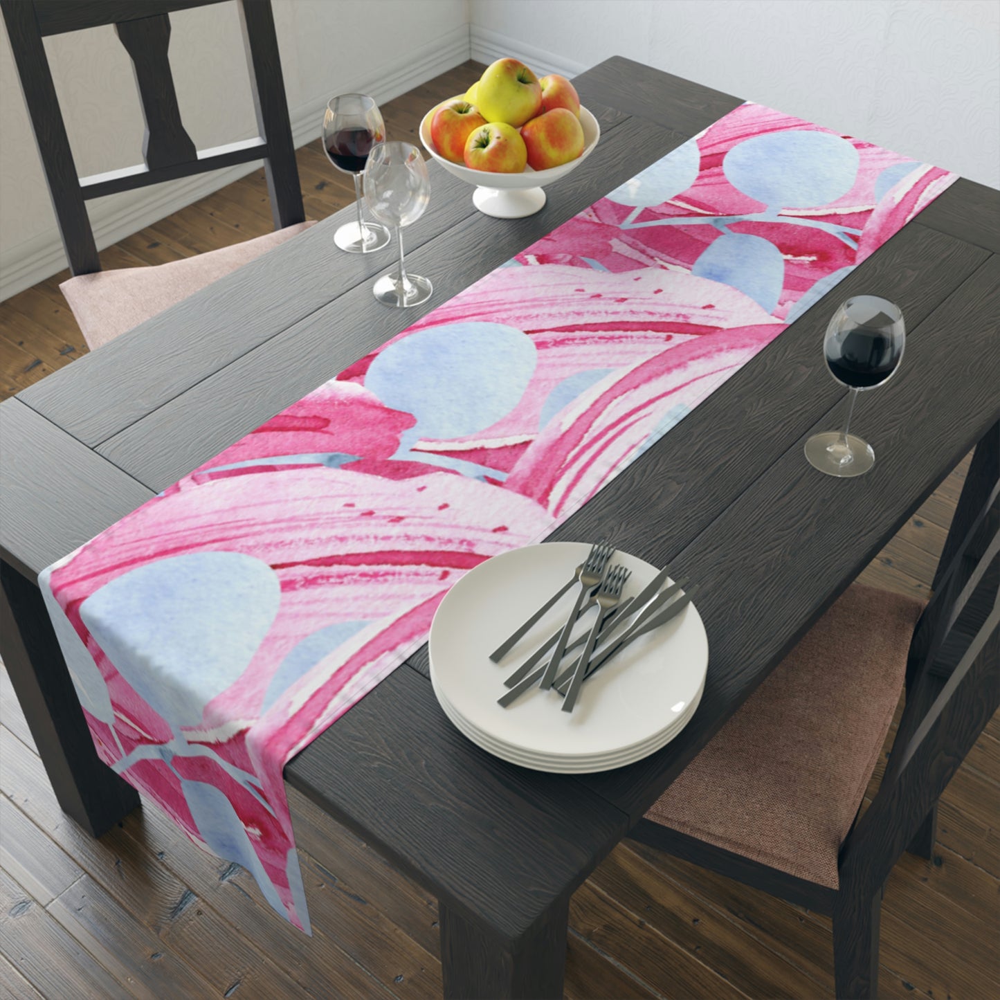 AV Print Four Table Runner (Cotton, Poly)