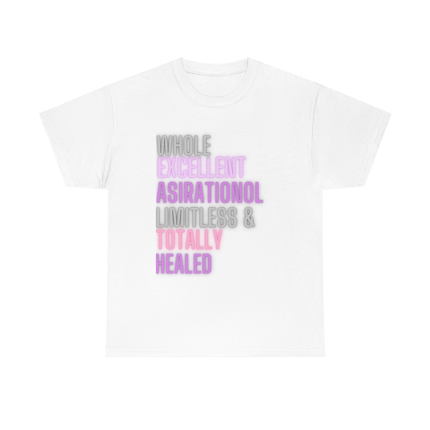 W>E>A>L>T>H Unisex Heavy Cotton Tee