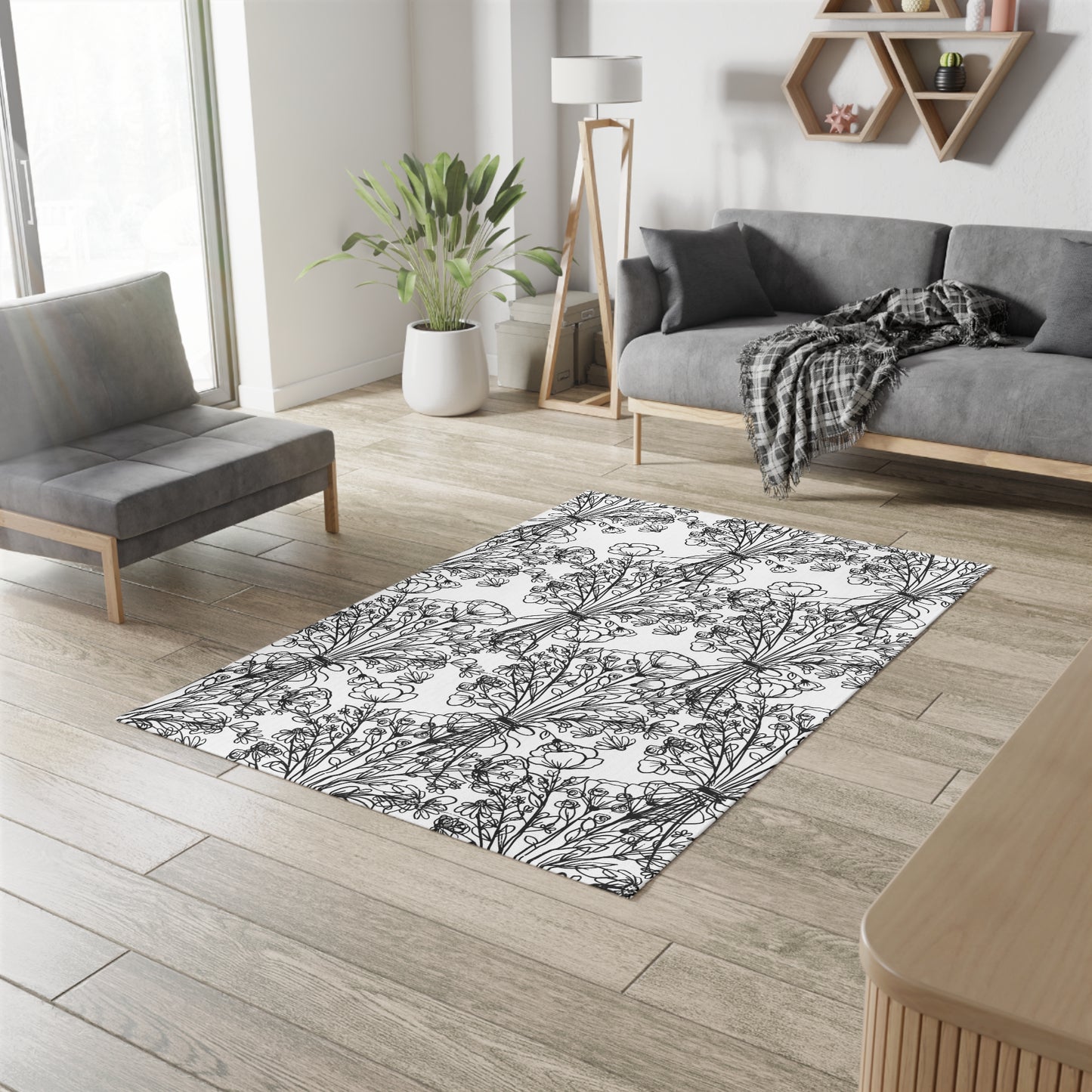 AV Print Two Dobby Rug