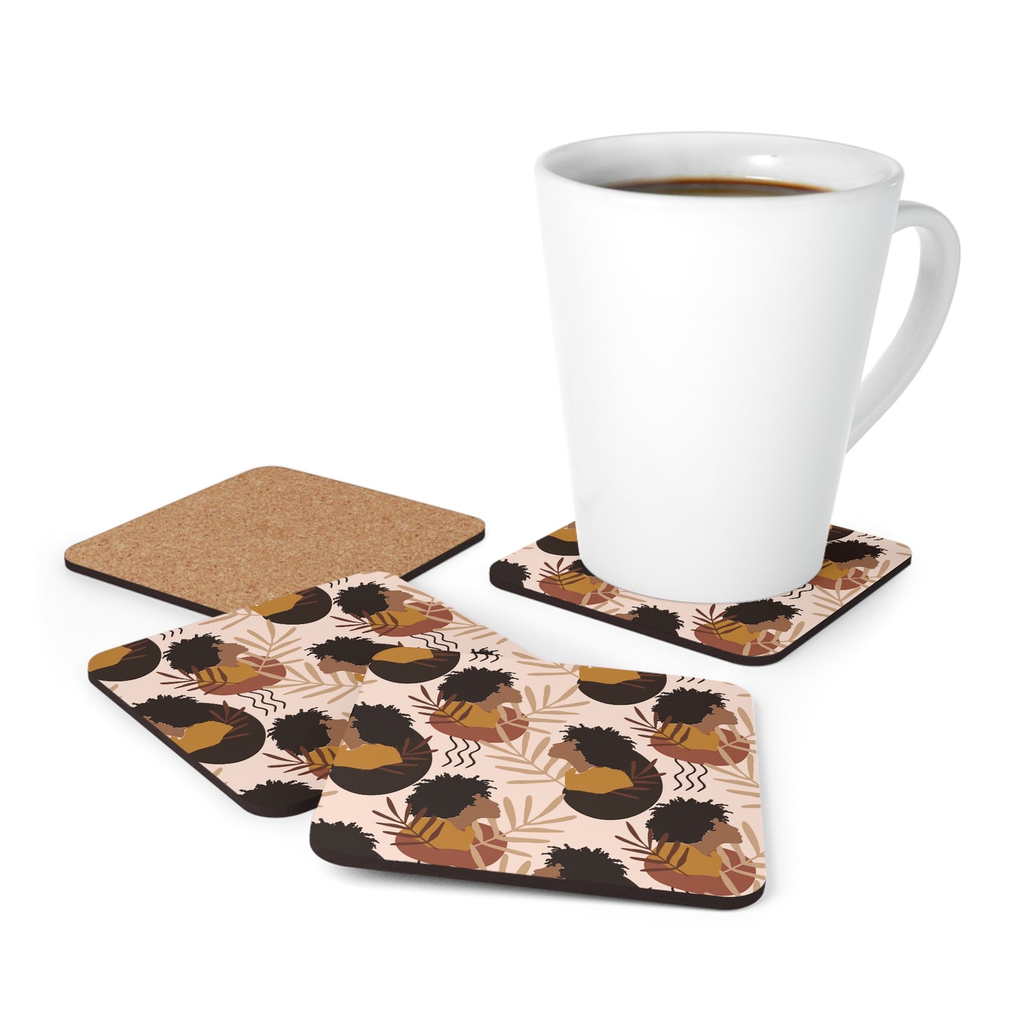 Corkwood Coaster Set