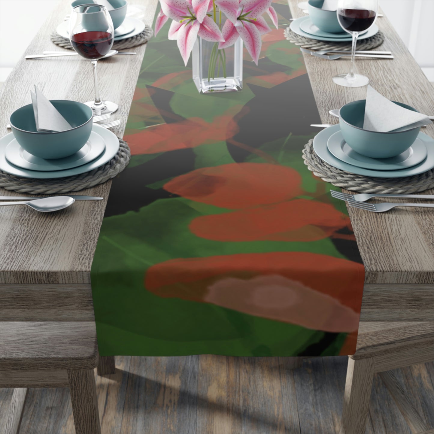 AV Print Seven Table Runner (Cotton, Poly)