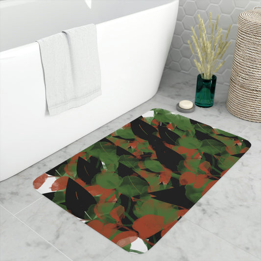 AV Print  Seven Memory Foam Bath Mat