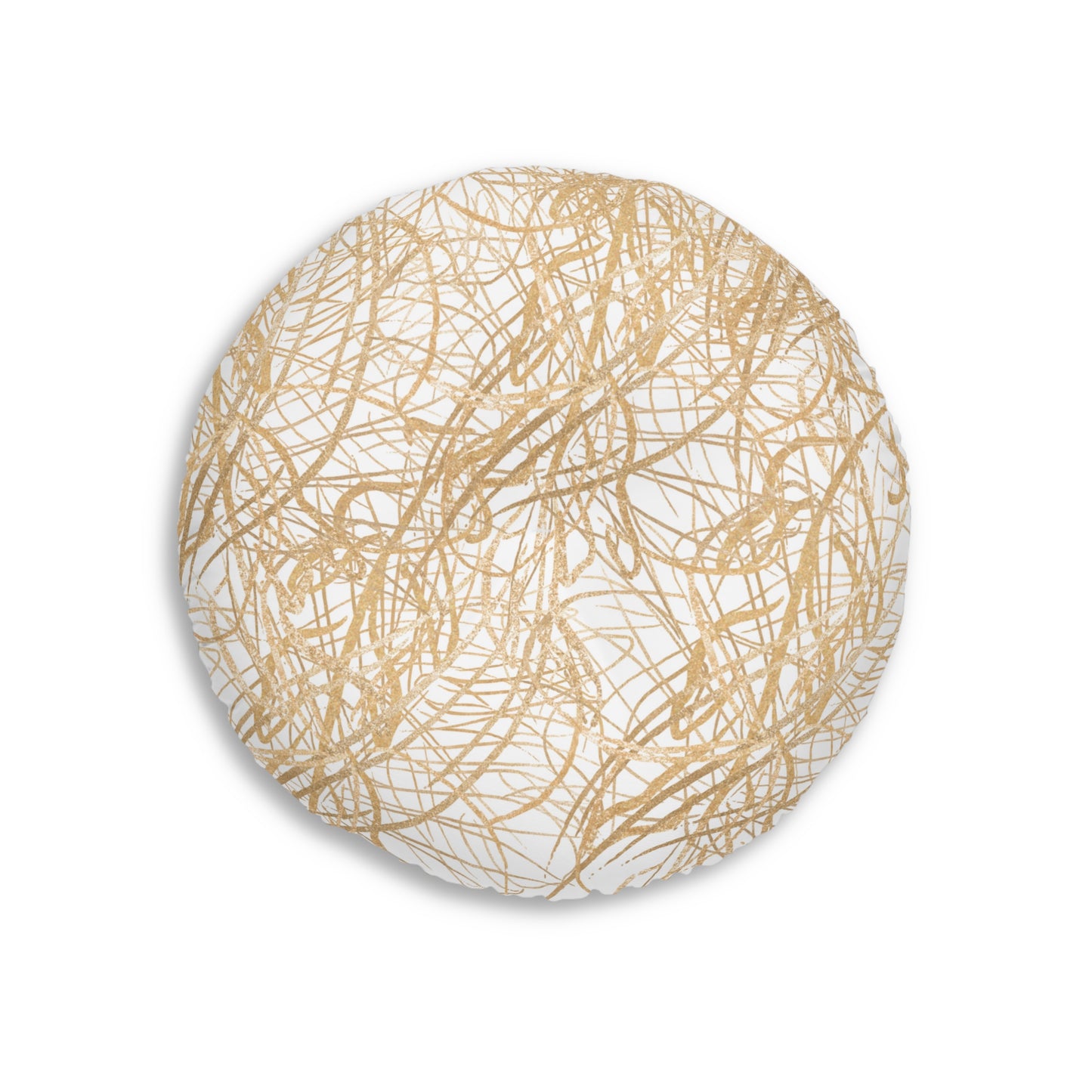 Tufted Floor Pillow, Round