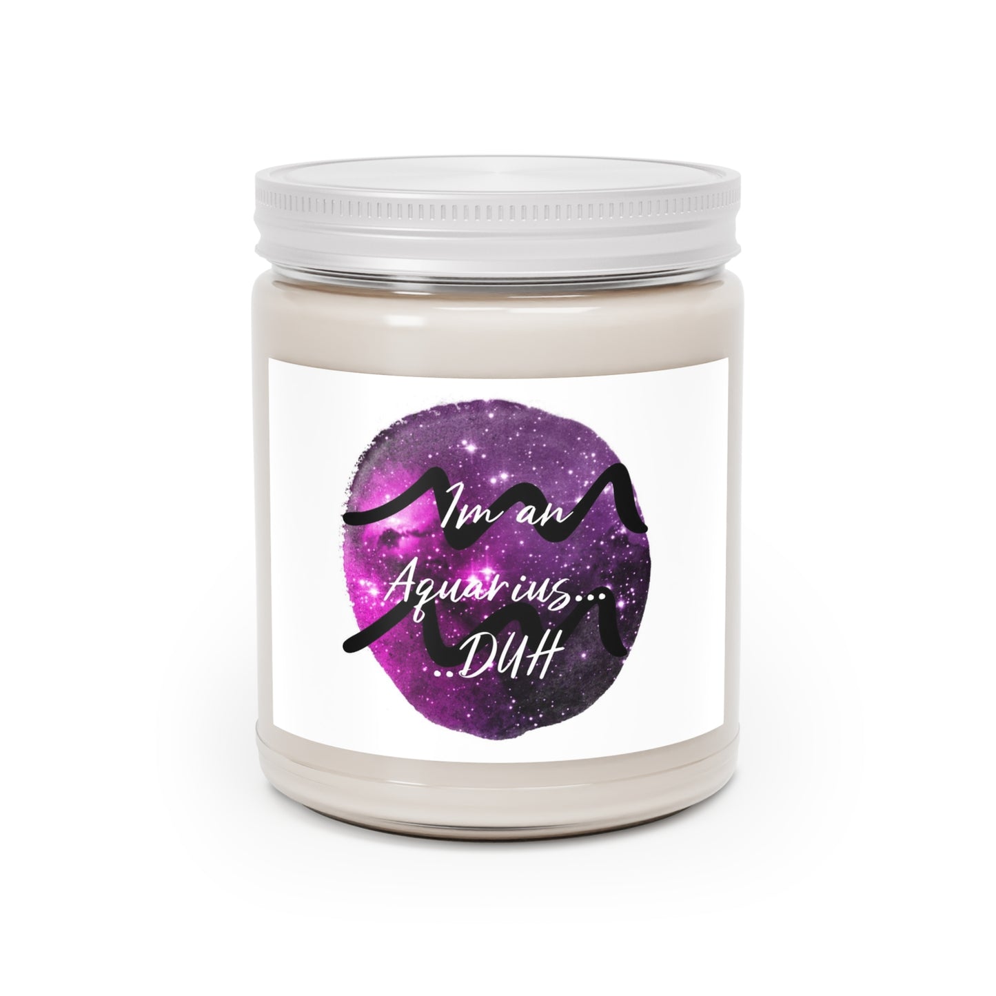 I'm An Aquarius ......DUH  Scented Candles, 9oz