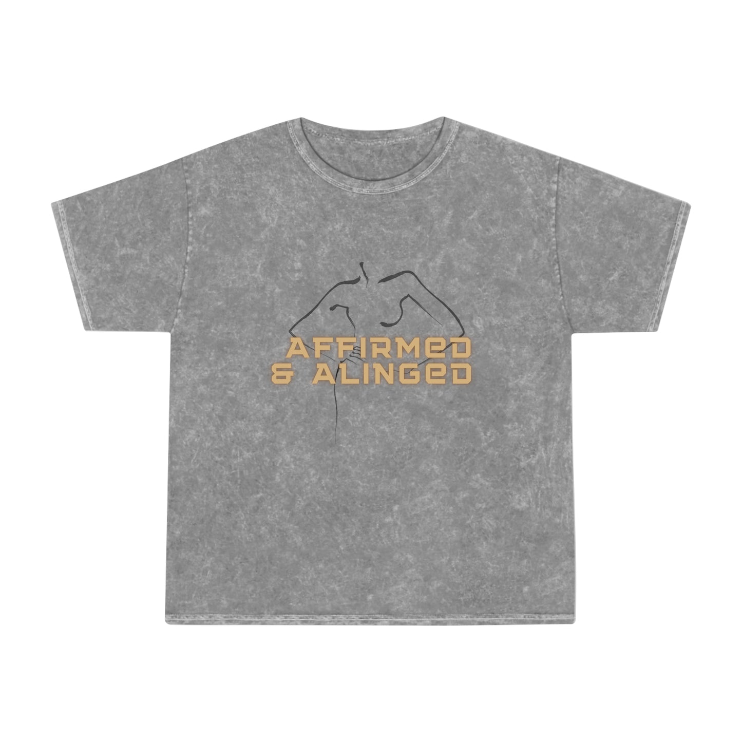 Affirmed & Aligned Unisex Mineral Wash T-Shirt