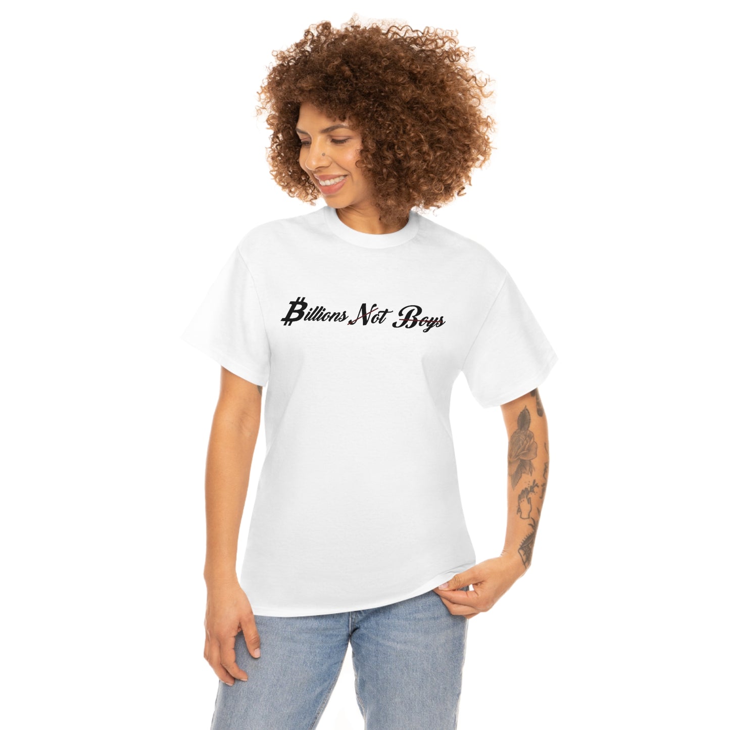 BNB Staple Print  One Unisex Heavy Cotton Tee