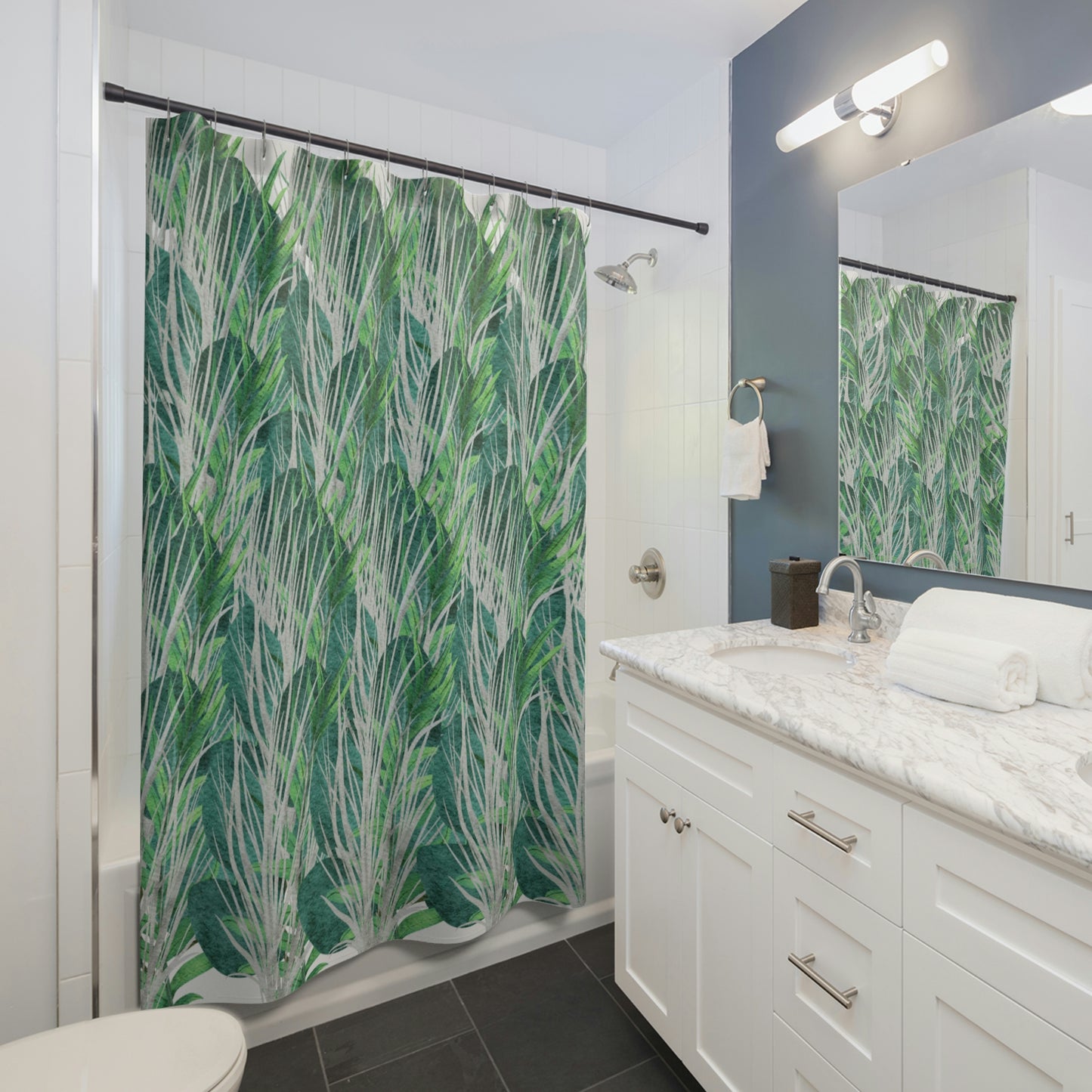 AV Print  Six Shower Curtains