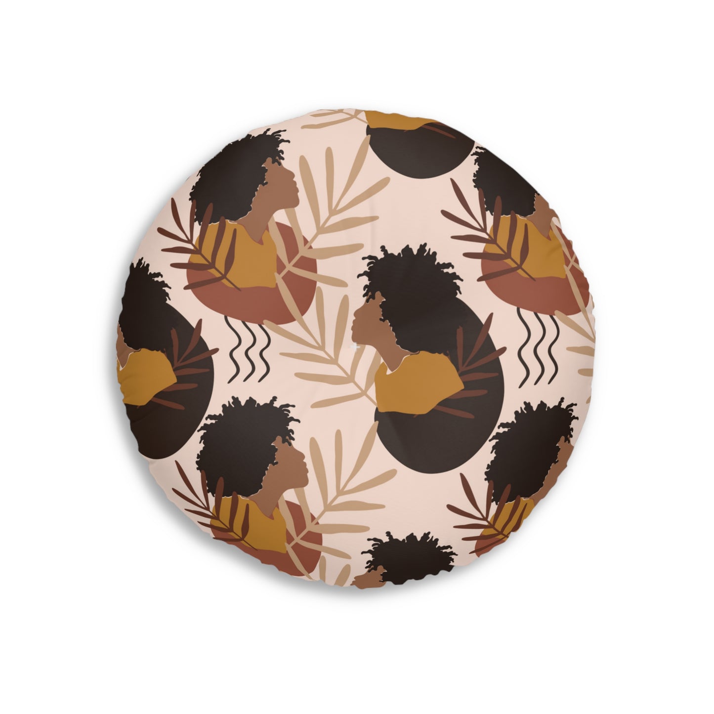 Tufted Floor Pillow, Round