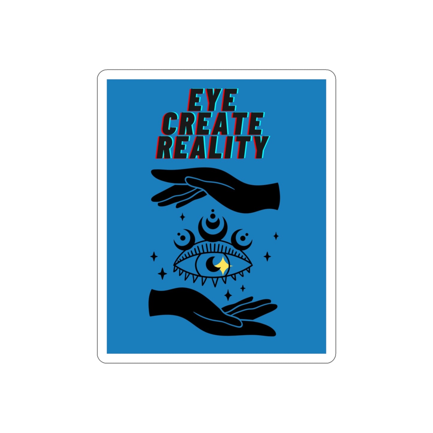 EYE Create Reality  Die-Cut Stickers