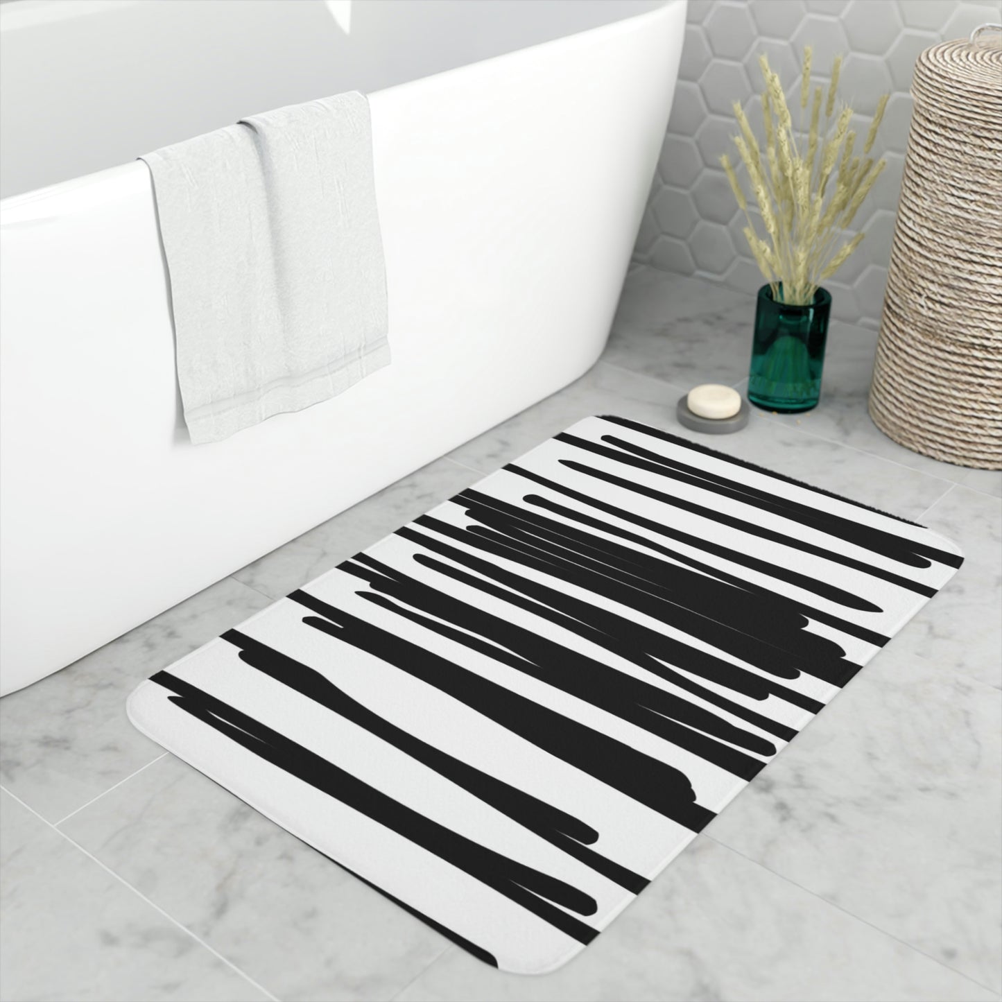 AV Pring Eight Memory Foam Bath Mat