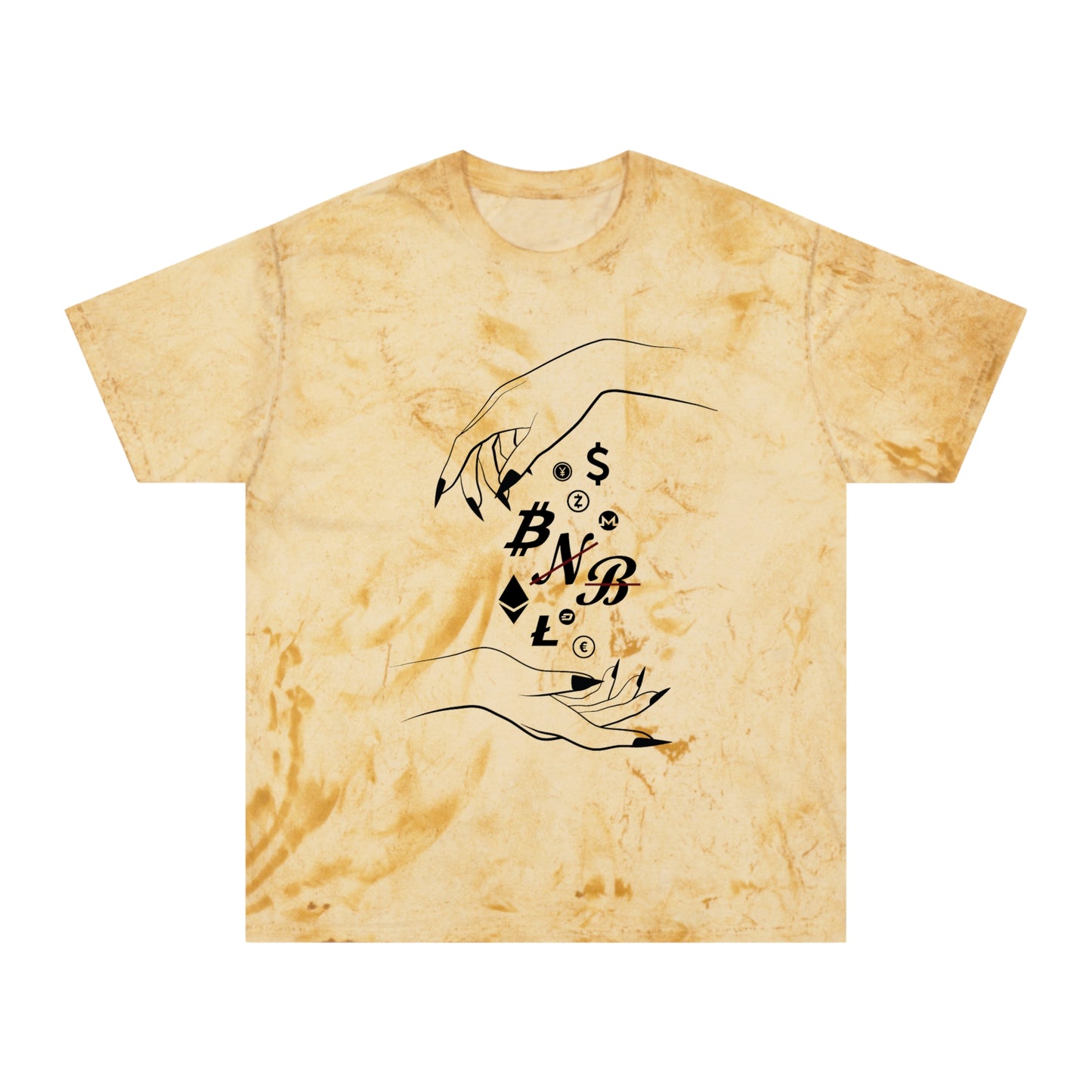 BNB Staple Print Two  Unisex Color Blast T-Shirt