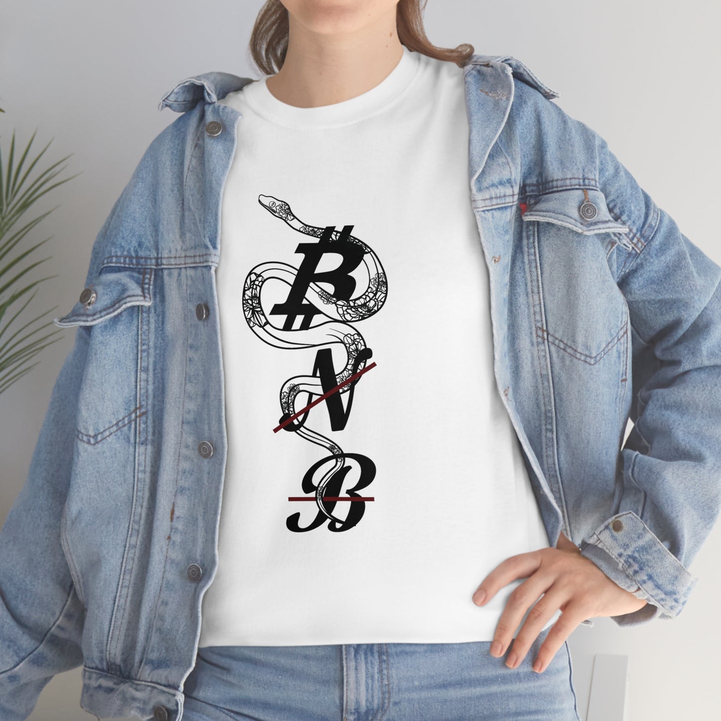 BNB Staple Print Four Unisex Heavy Cotton Tee