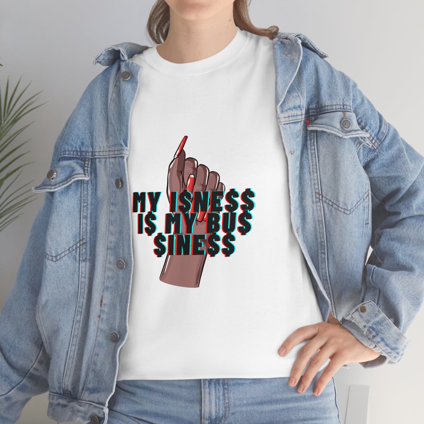 My Isness Is My Business Unisex Heavy Cotton Tee