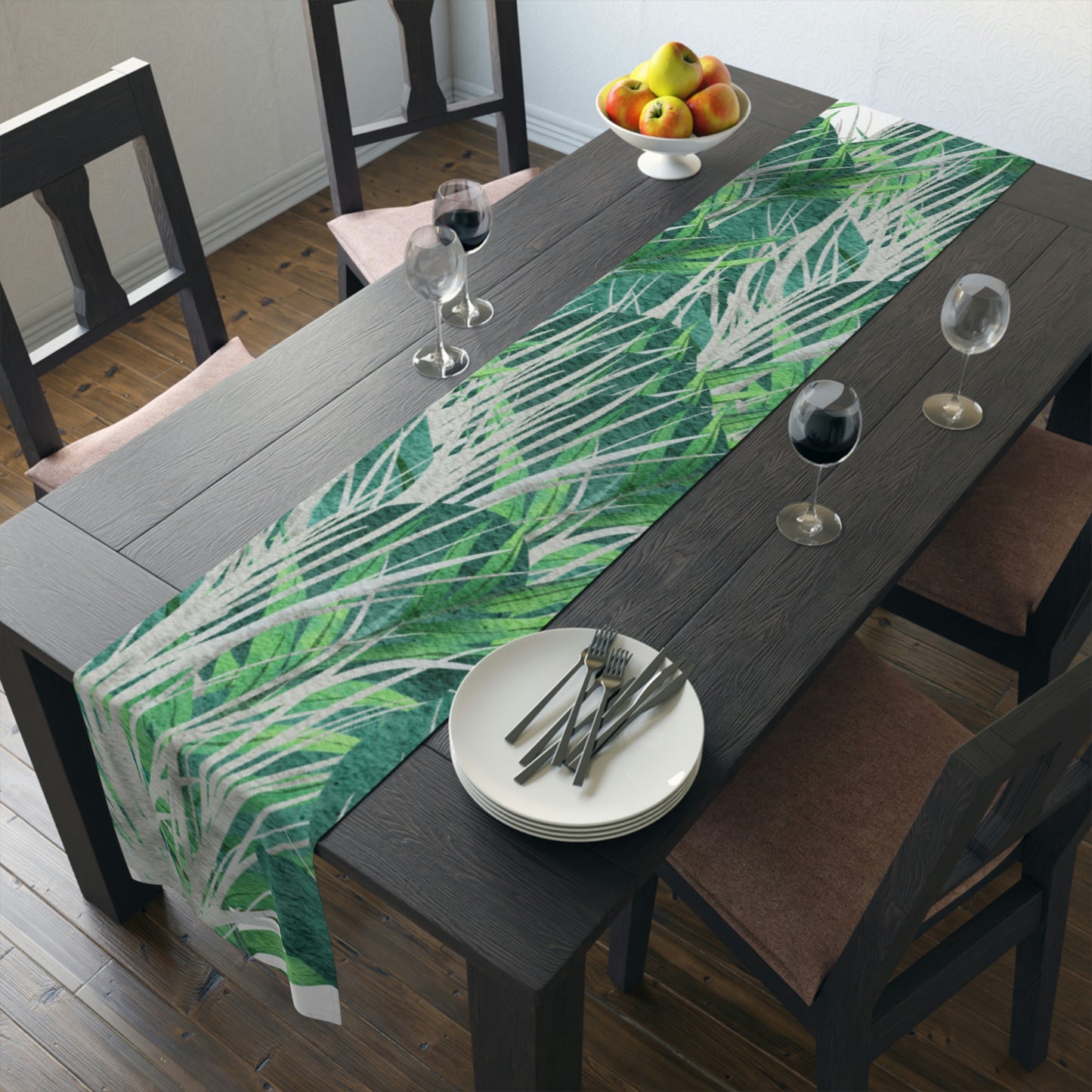 AV Print Six Table Runner (Cotton, Poly)