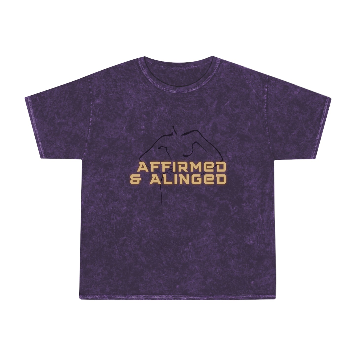 Affirmed & Aligned Unisex Mineral Wash T-Shirt