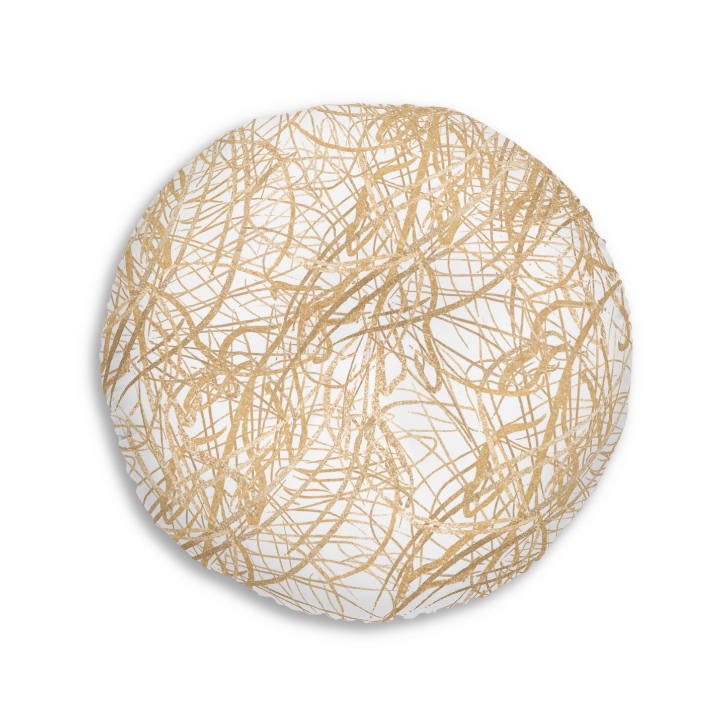 Tufted Floor Pillow, Round