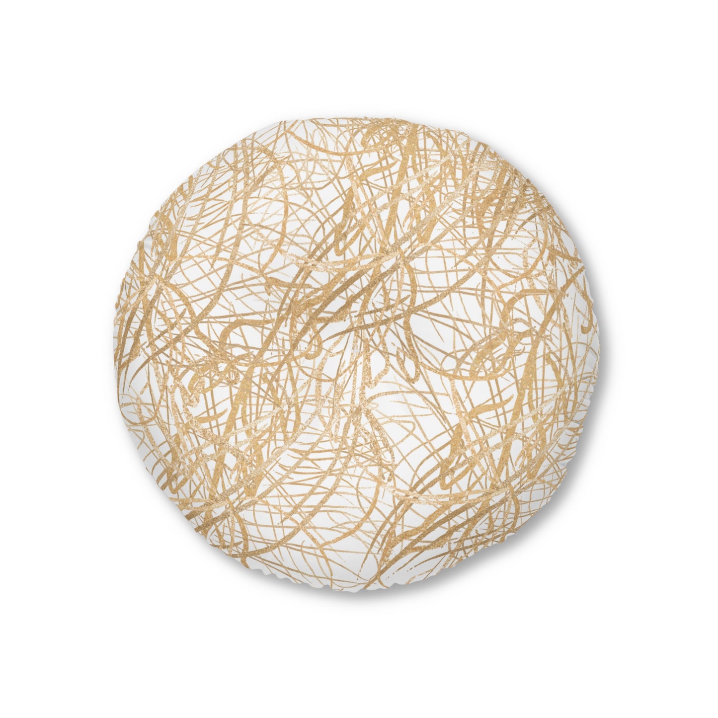 Tufted Floor Pillow, Round