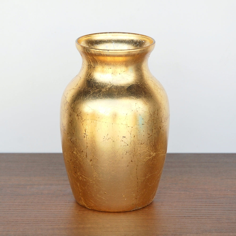 GILT 7" Gold Flower Vase