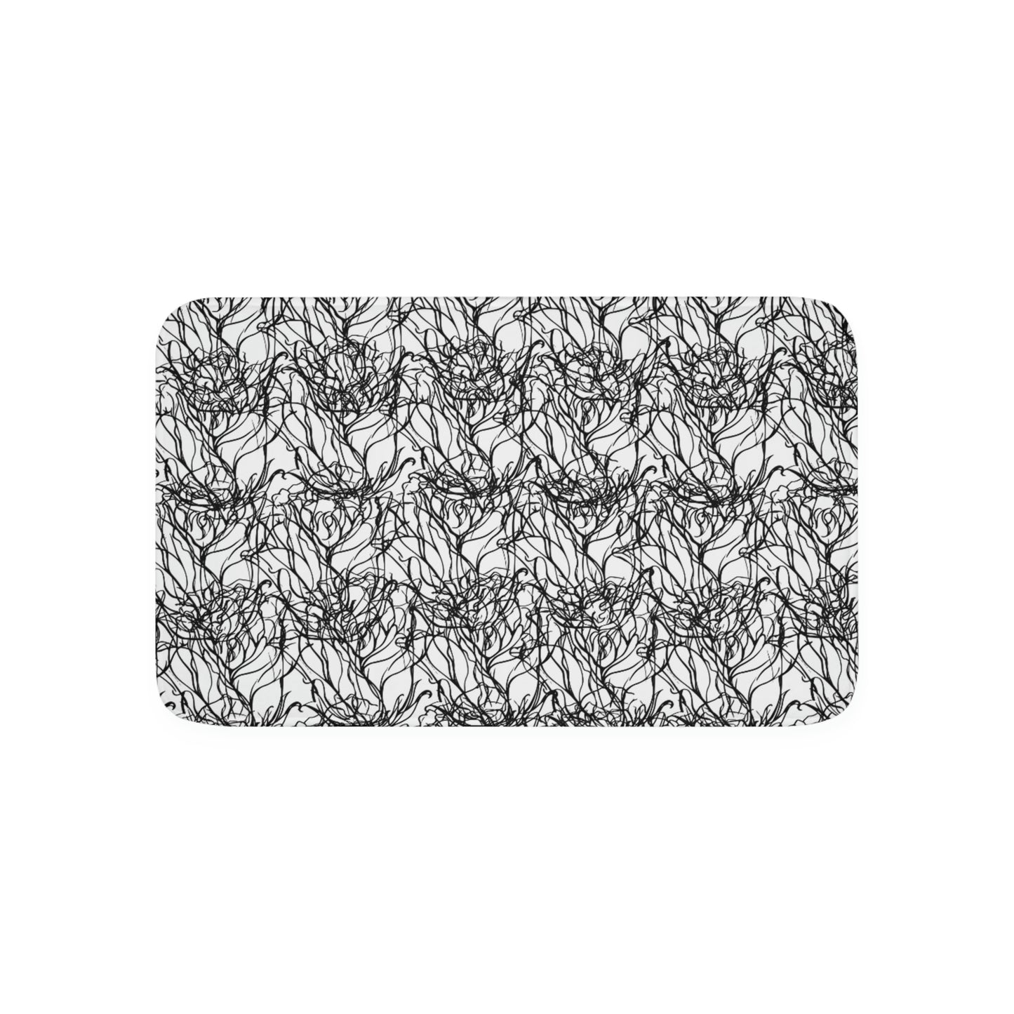 AV Print FIve Memory Foam Bath Mat