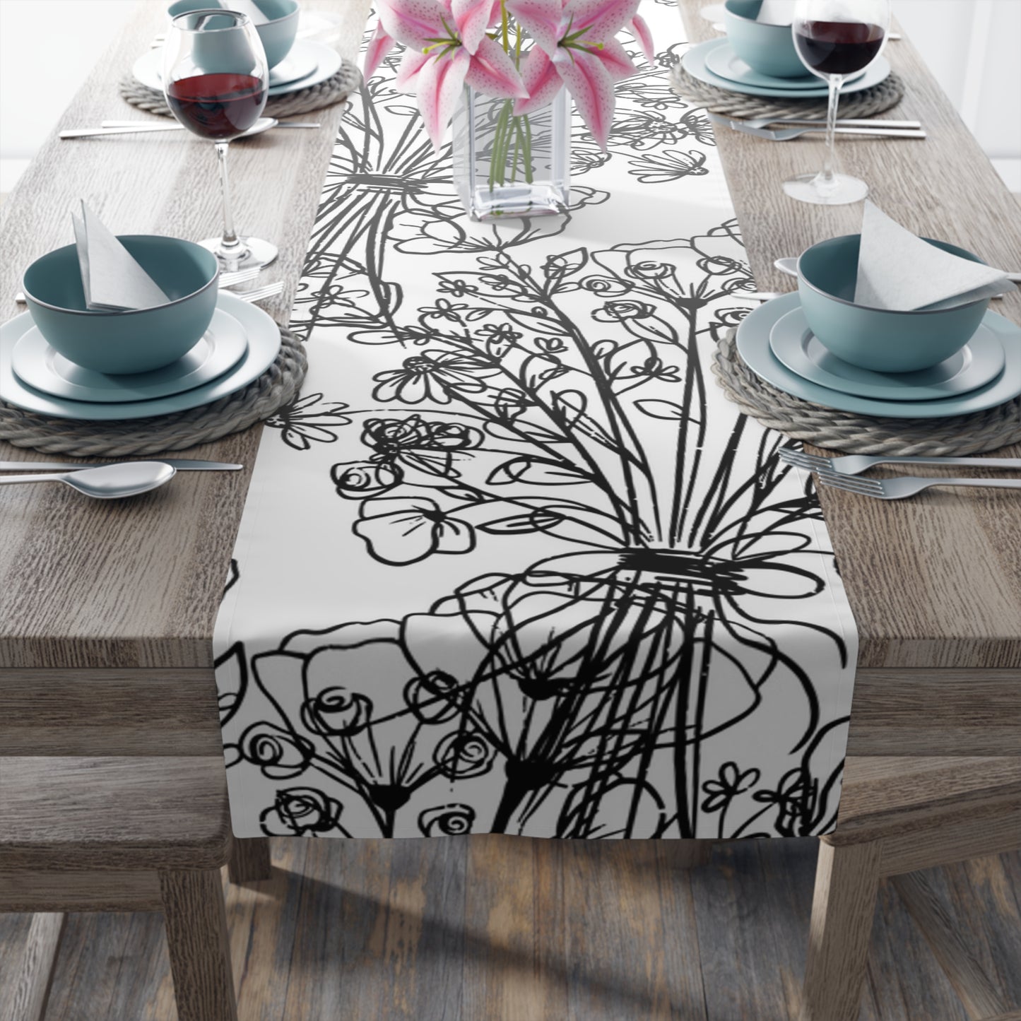 Table Runner (Cotton, Poly)