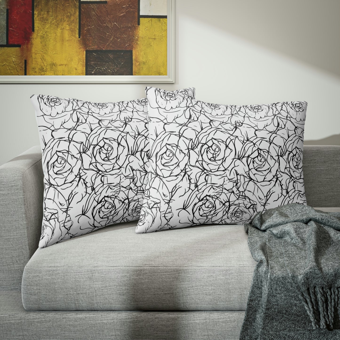 AV Print Three Pillow Sham