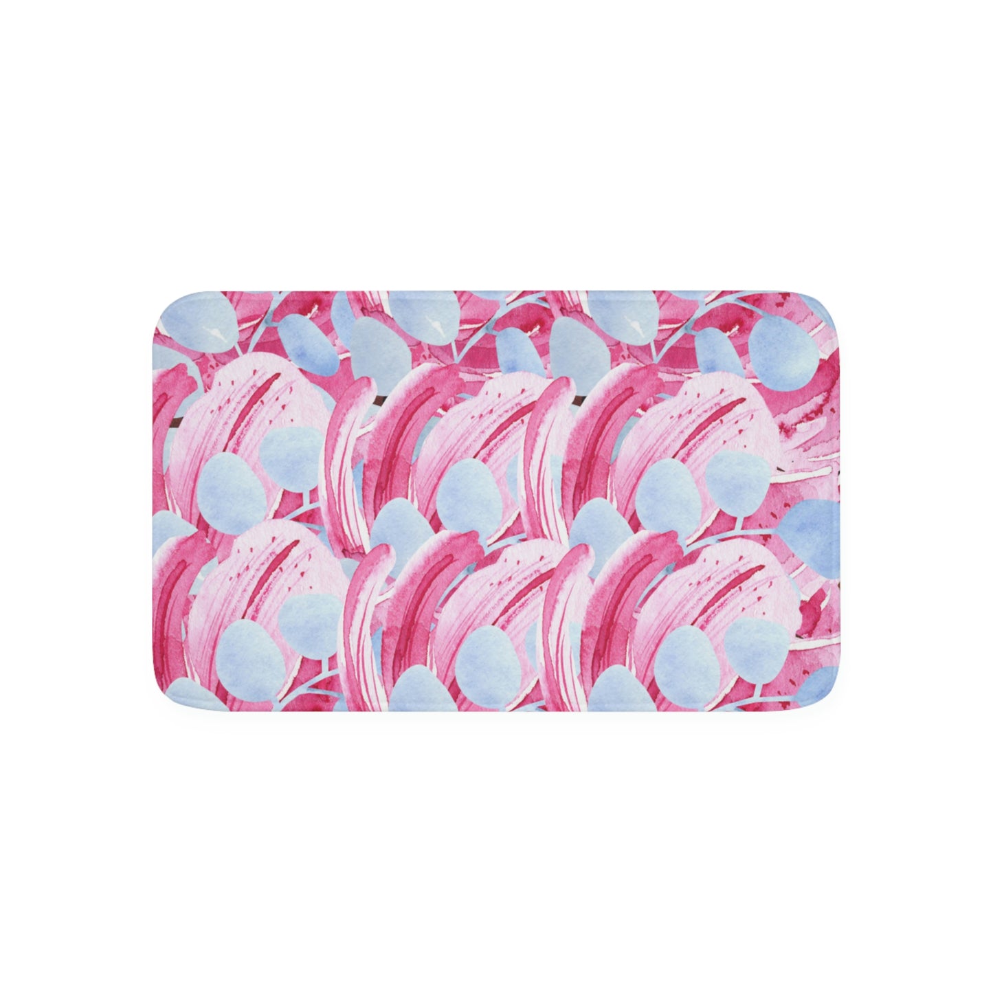 AV Print Four Memory Foam Bath Mat