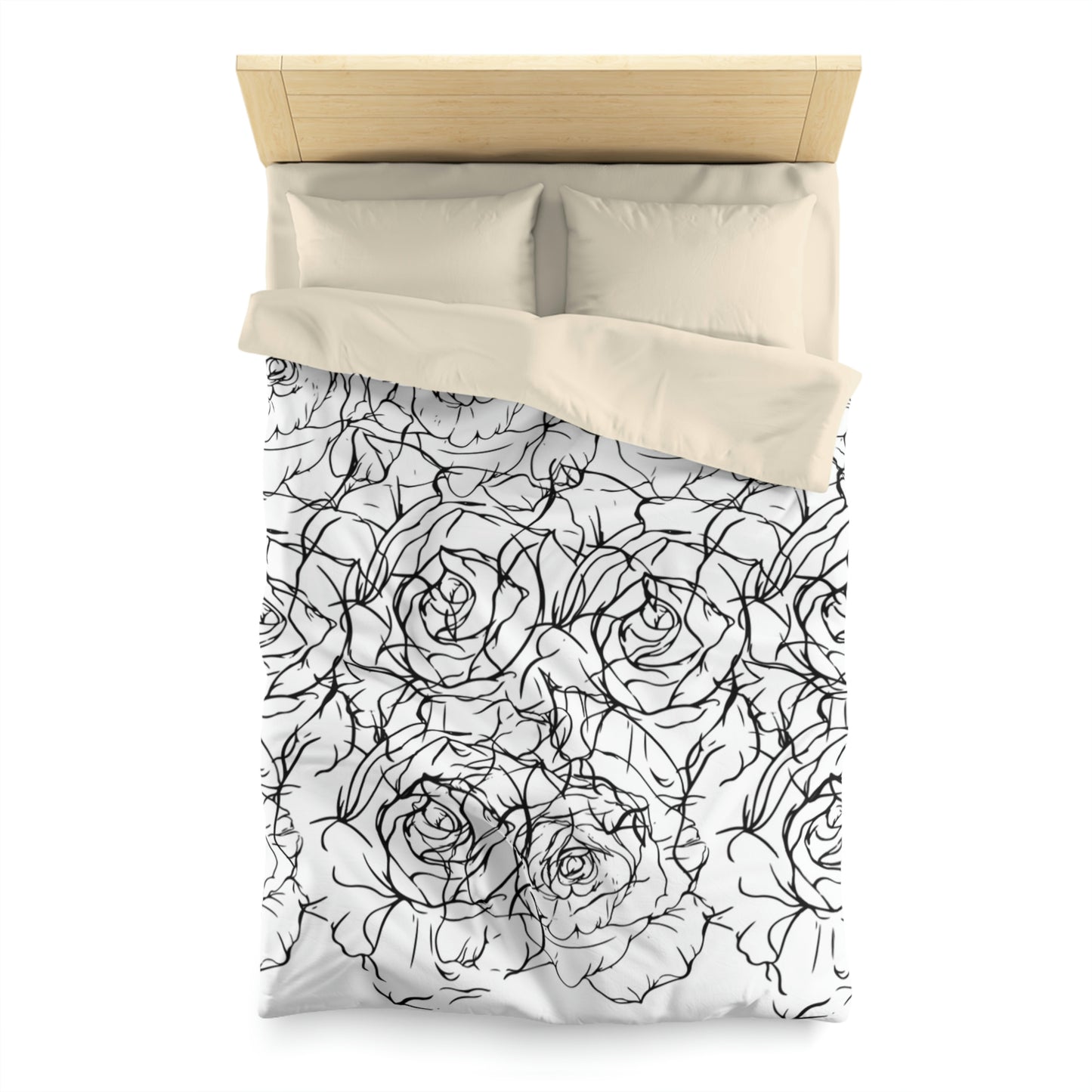 AV Print Three Microfiber Duvet Cover