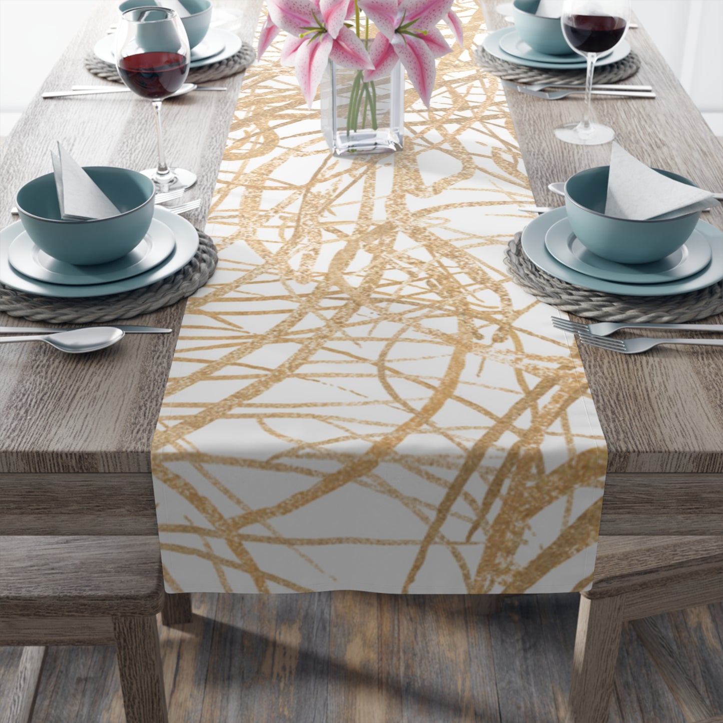 Table Runner (Cotton, Poly)